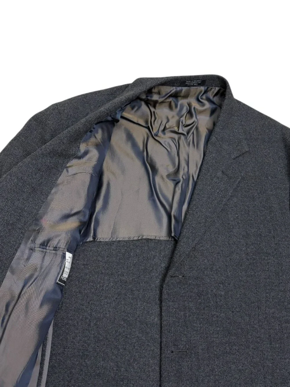 Oscar De La Renta Blazer Vintage Gray Luxury Wool Sport Coat Mens Large / 44R